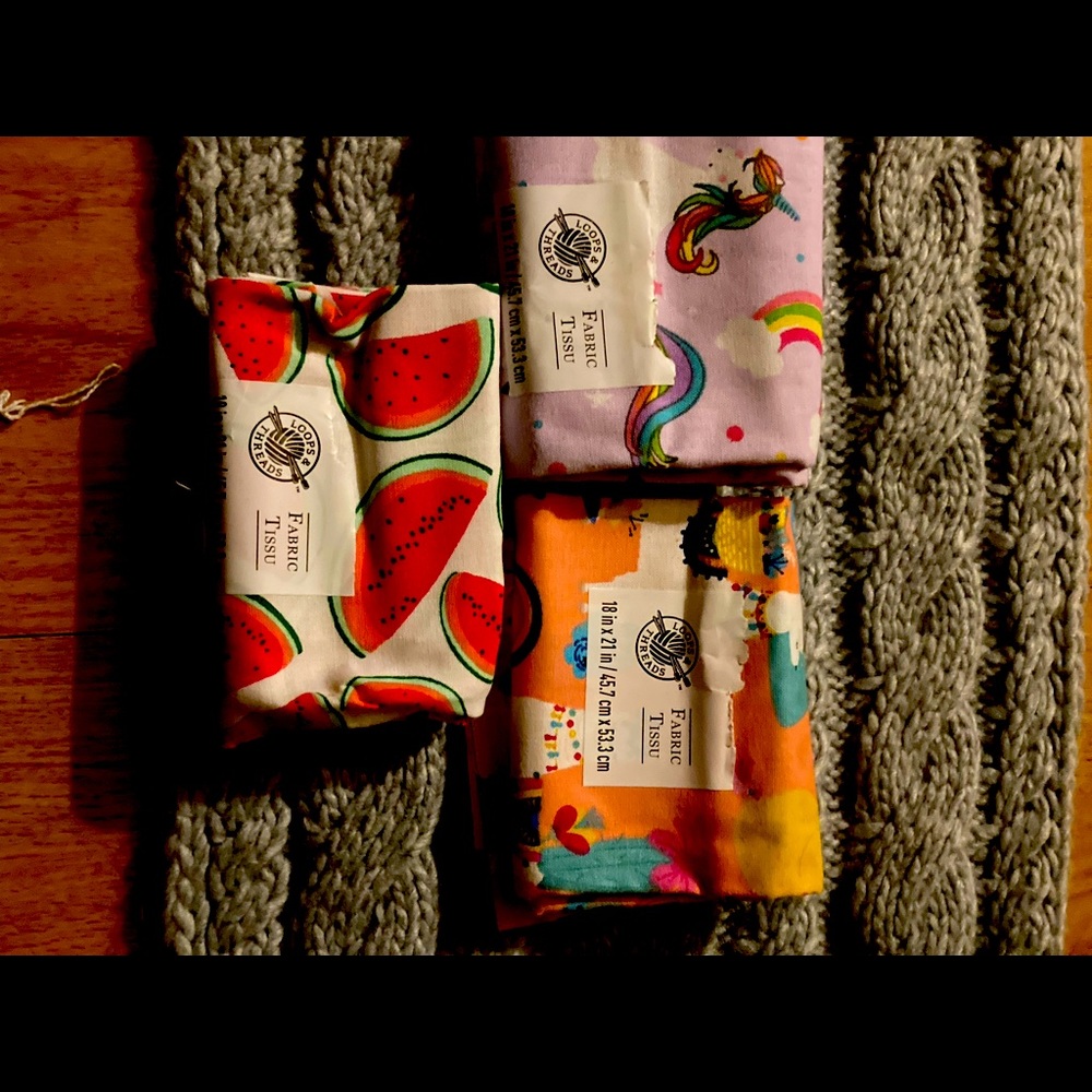 Bundles of fabric